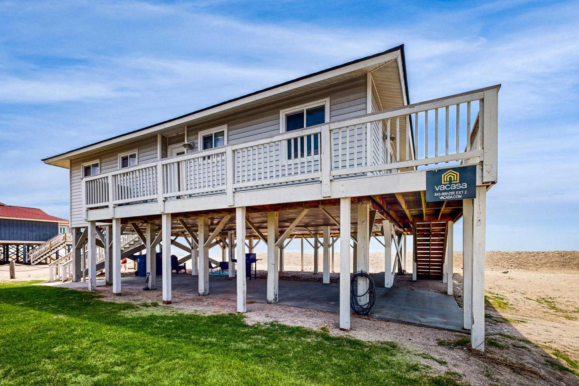 Corrigan Villa Edisto Beach Bagian luar foto
